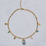 Charmed Evil Eye Necklace Gold