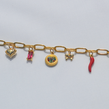 Liora Charm Bracelet Gold