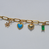 Astra Charm Bracelet Gold