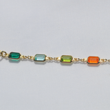 Zadie Coloured Bracelet Gold
