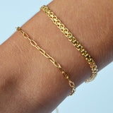 Lottie Paperclip Bracelet