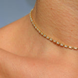 Elara Tennis Necklace