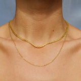 Ophelia Necklace in Gold