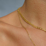 Ophelia Necklace in Gold