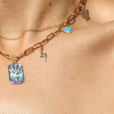 Charmed Evil Eye Necklace Gold