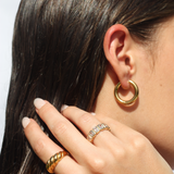 Mia Gold Hoops