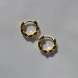 Rita Hoops in Gold