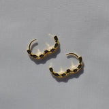 Rita Hoops in Gold